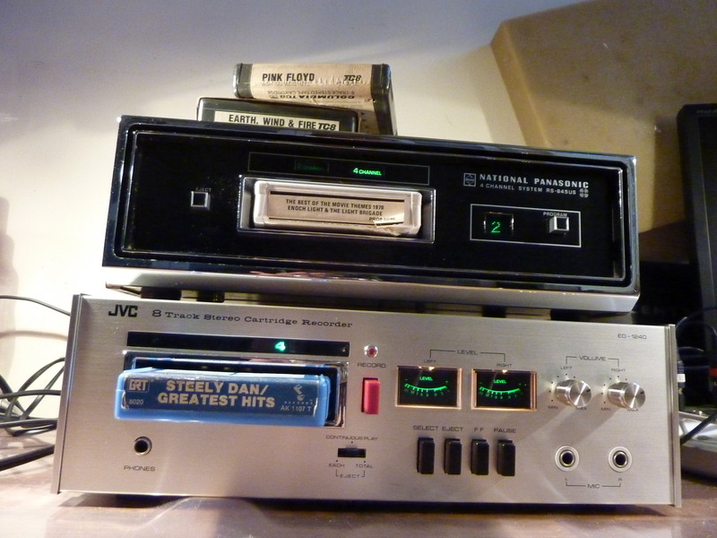 A Quadraphonic 8-track player: National Panasonic RS-845us | www