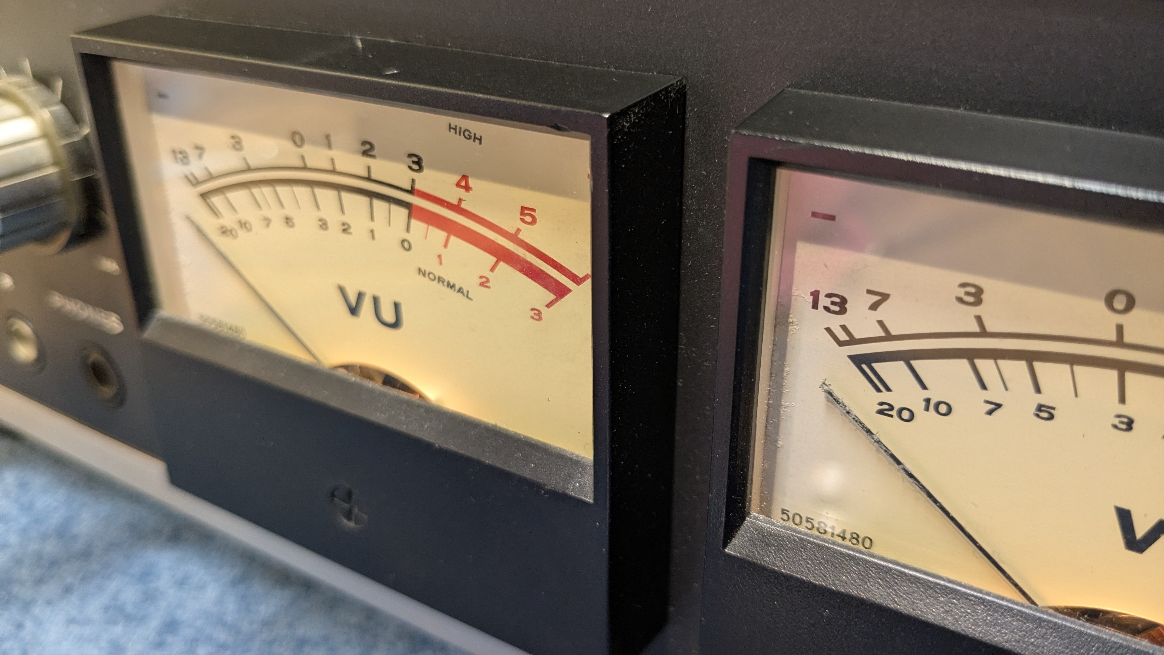 VU meters