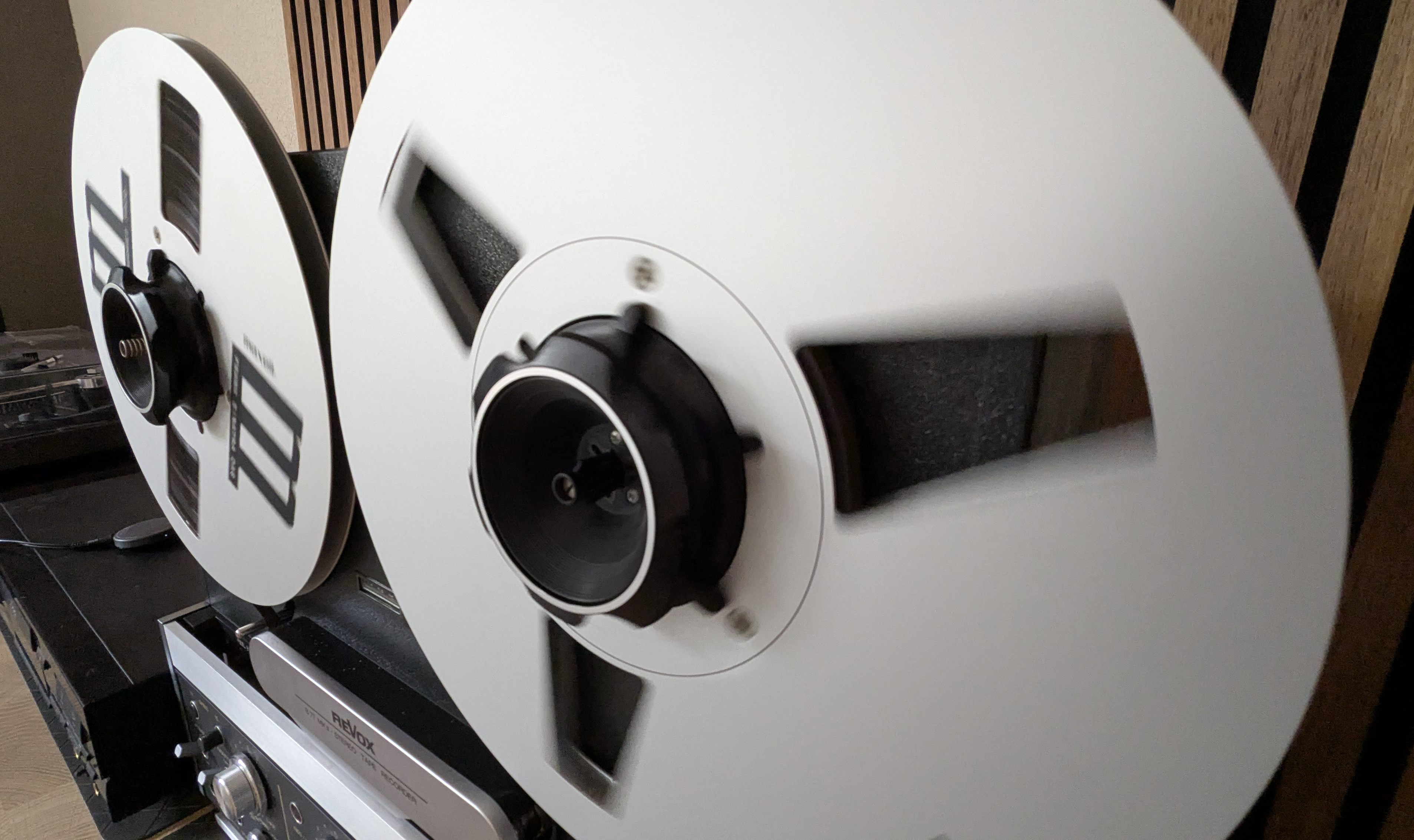 De Revox B77 Mk II High Speed in actie