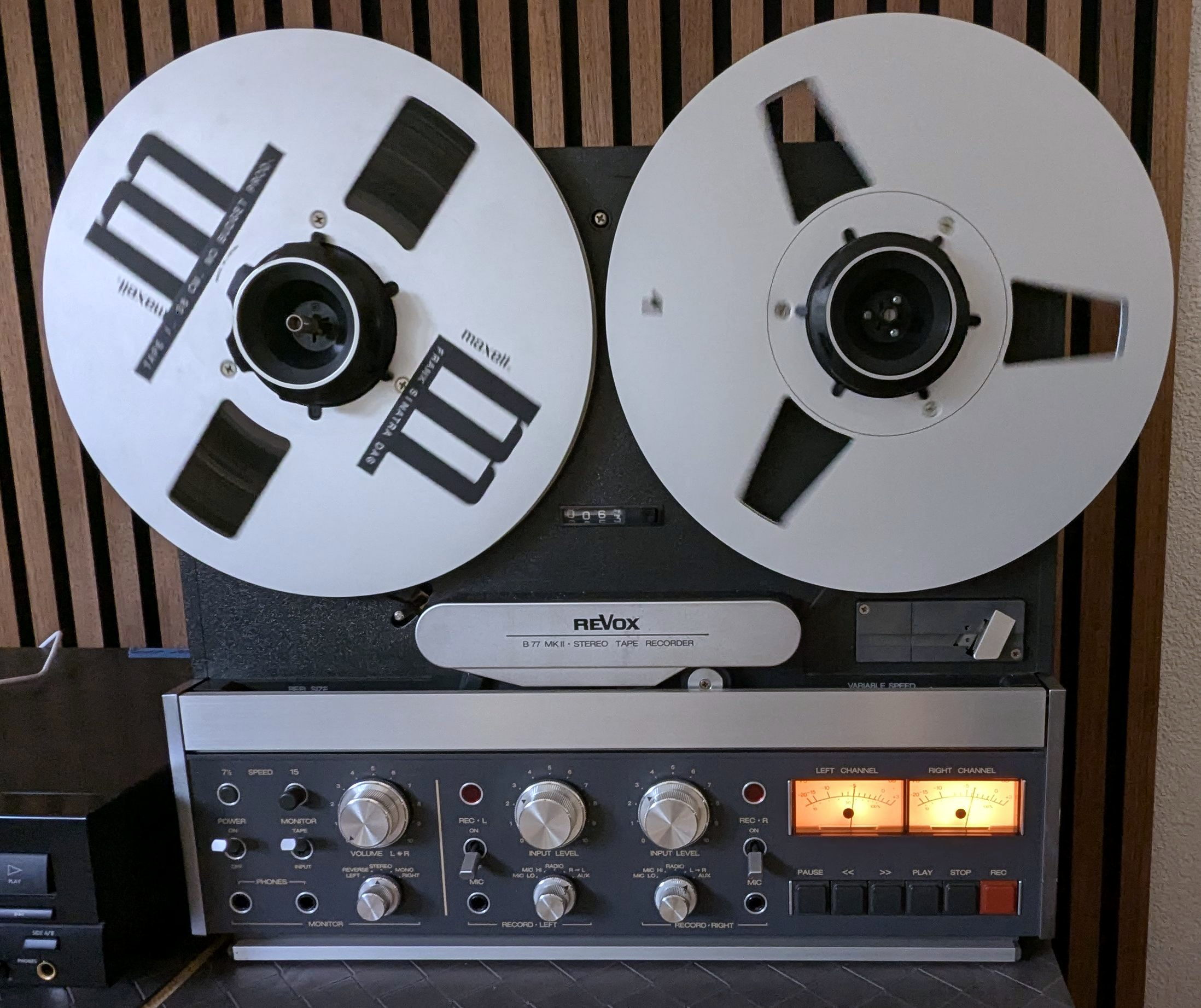 Revox B77 HS vooraanzicht