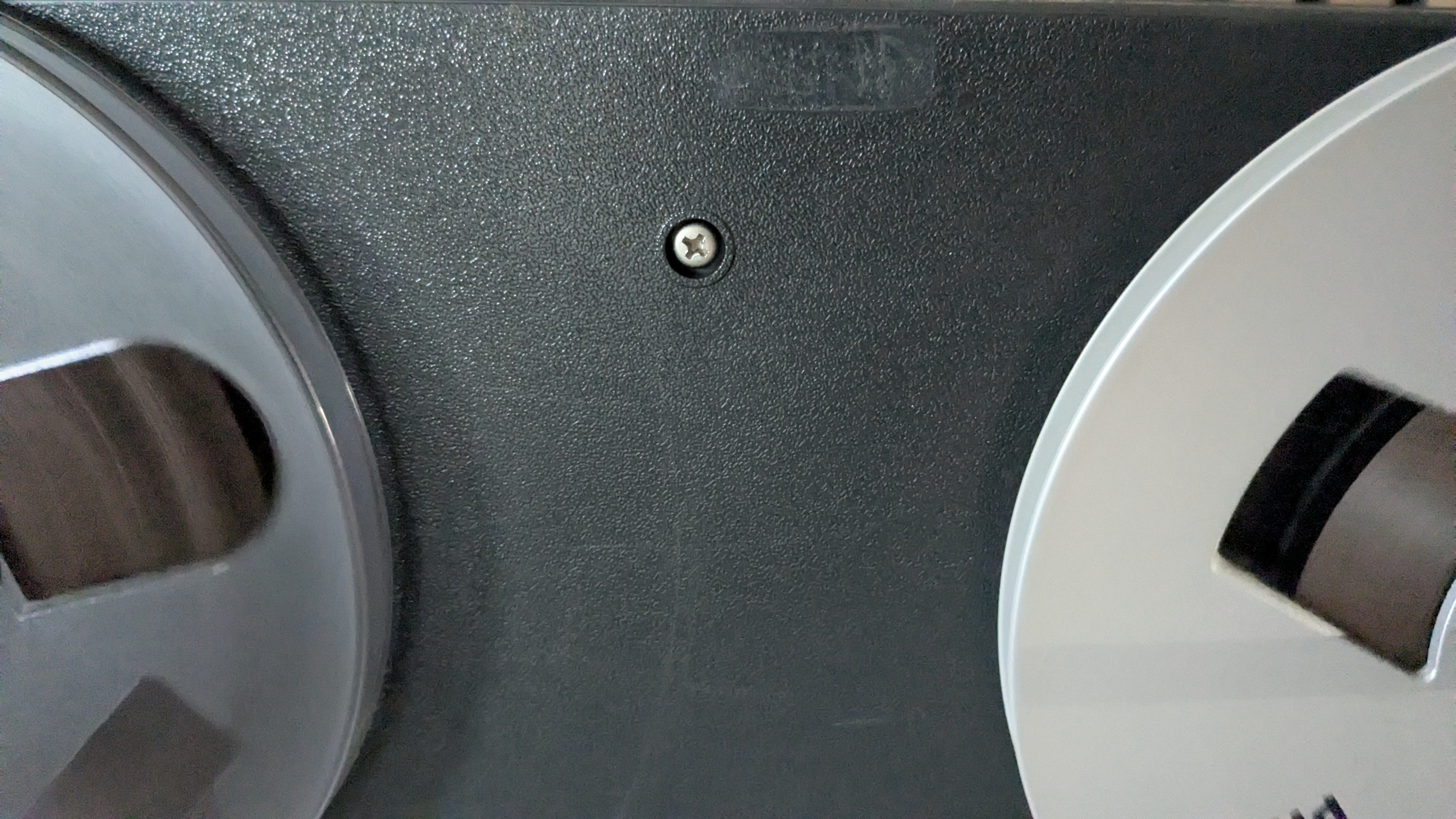 Klein plekje op het frontpaneel